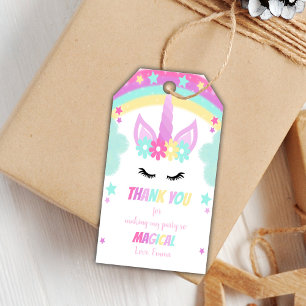 Editable Magical Birthday Favour Labels