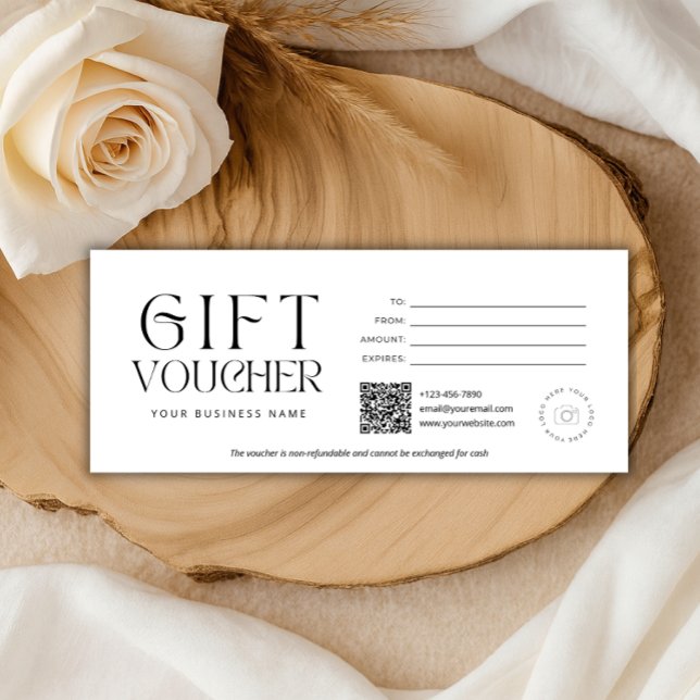 Editable Modern Gift Certificate Template (Creator Uploaded)