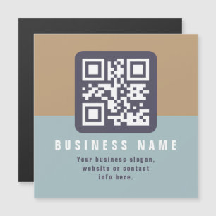 Editable Modern QR code Template Muted Colours