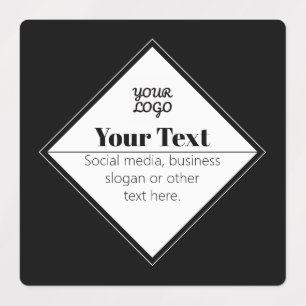Editable Modern Text Design & Your Logo