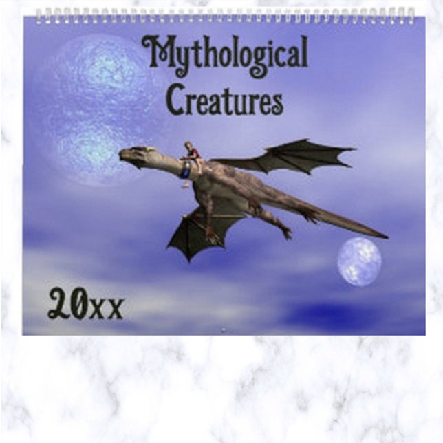 Editable Mythological Creatures Calendar (Creator Uploaded)