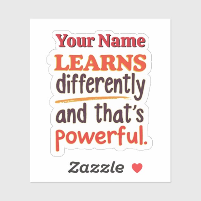 Editable Neurodiversity Quote for Students (Sheet)