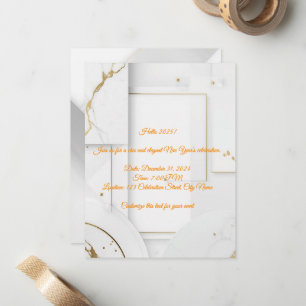 Editable New Year Party Invitation Templates