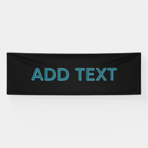 Editable Outlined Lettering w/Drop Shadow Banner