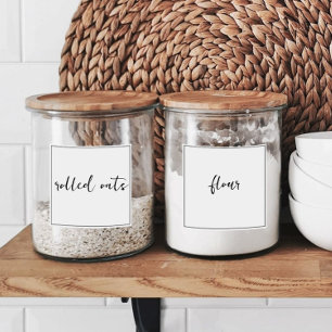 Editable Pantry Handwritten 3 Inch Label Set