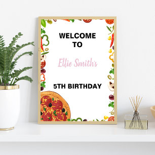 Editable Party Entrance Poster