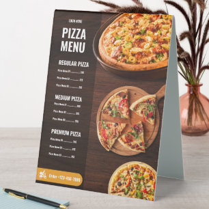 Editable Pizza Menu pizzeria Restaurant Menu