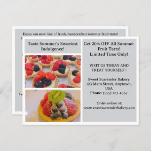 Editable Promotional and Discount Offers Business Postcard