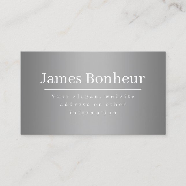 Editable Promotional Template for Business etc. Business Card (Front)