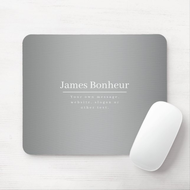 Editable Promotional Template for Business etc. Mouse Pad (With Mouse)