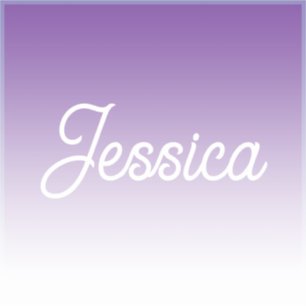 (Editable) Purple Colour Ombre & Your Text