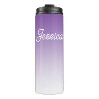 (Editable) Purple Colour Ombre & Your Text