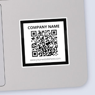 Editable QR code & Simple Customisable Design