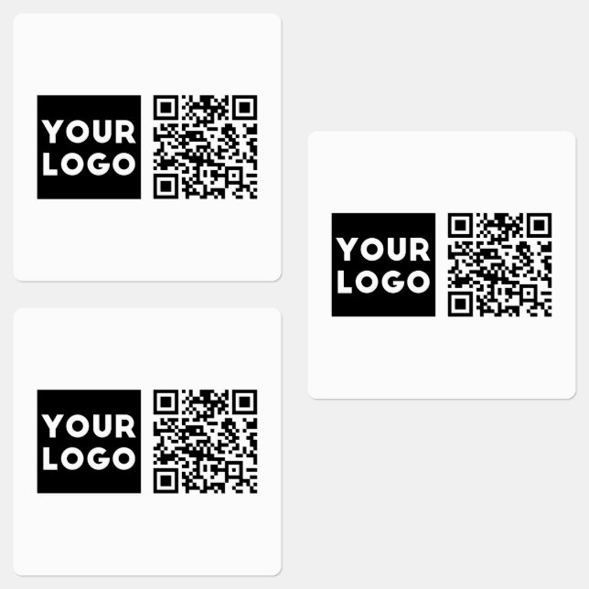 Editable QR code & Your Business Logo or Image (Group)