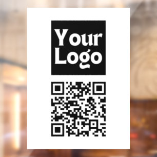 Editable QR code & Your Business Logo or Image
