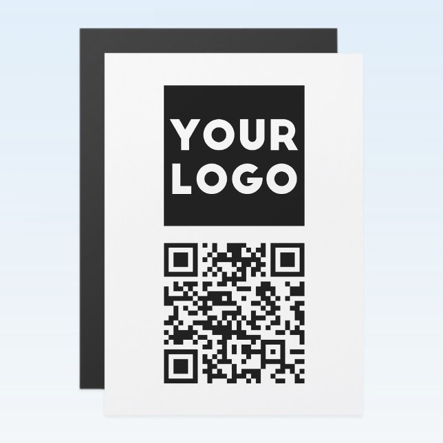 Editable QR code & Your Business Logo or Image (Creator Uploaded)