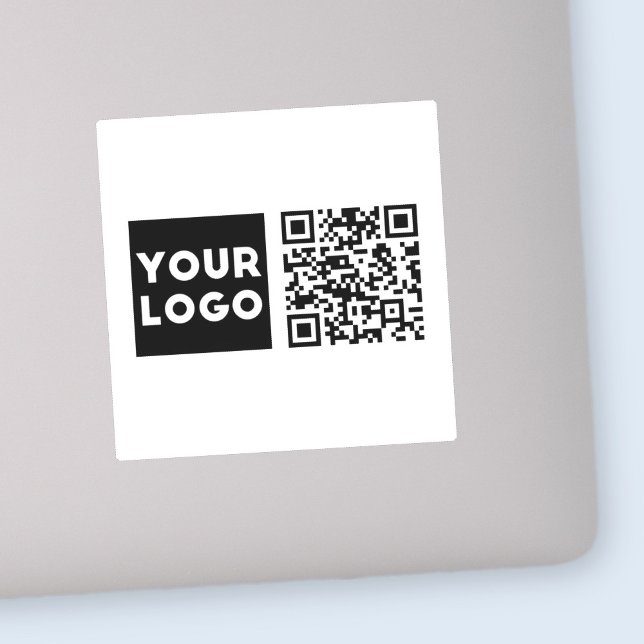 Editable QR code & Your Business Logo or Image (Creator Uploaded)