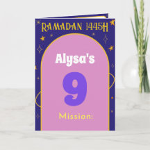 Editable Ramadan and Eid Activity Mission Card