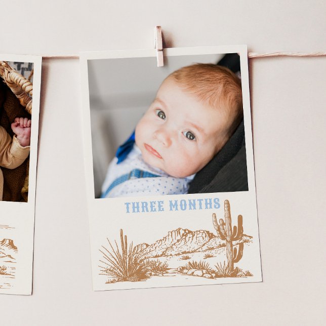 Editable Rodeo Monthly Photo Banner Card (Creator Uploaded)