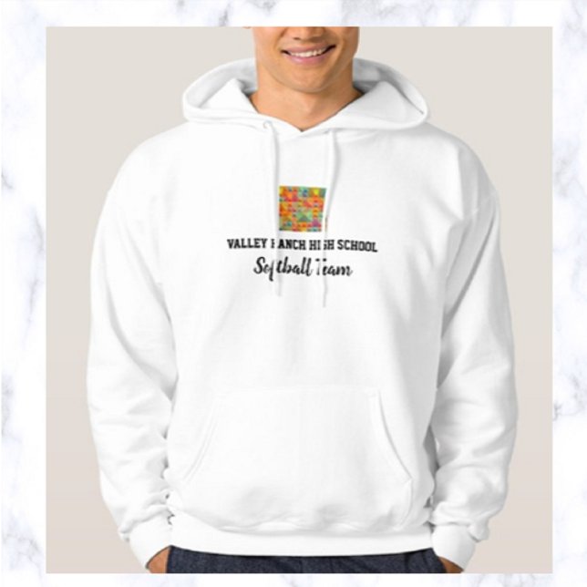 Editable School or Company Team Hoodie (Creator Uploaded)