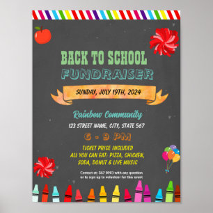 Editable School Spirit flyer Poster
