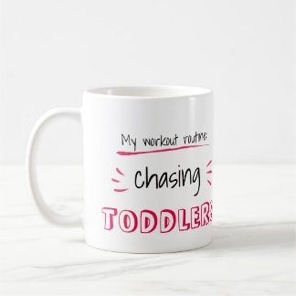 Editable text: ..chasing ...(twins, teens, etc.) coffee mug