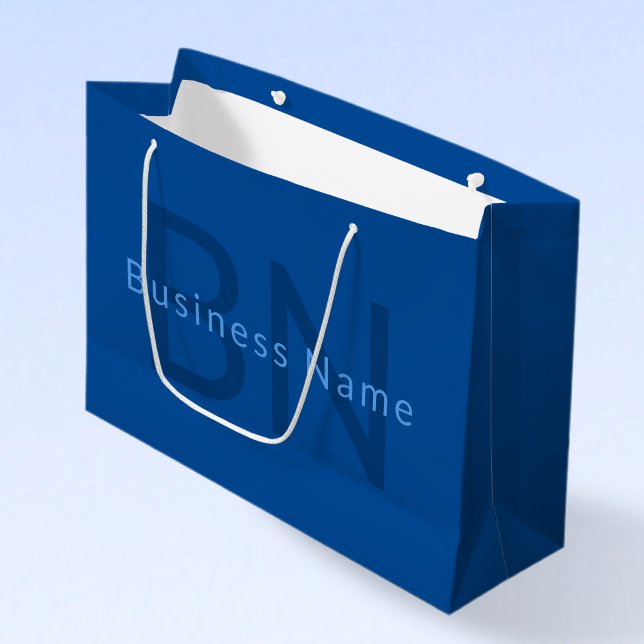 Editable Text Template for Monogrammed Name Etc. Large Gift Bag (Creator Uploaded)