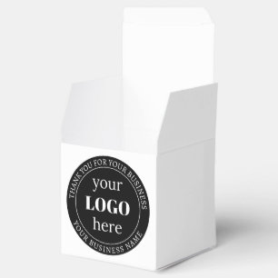 Editable Text & Your Logo or other Design Favour Box