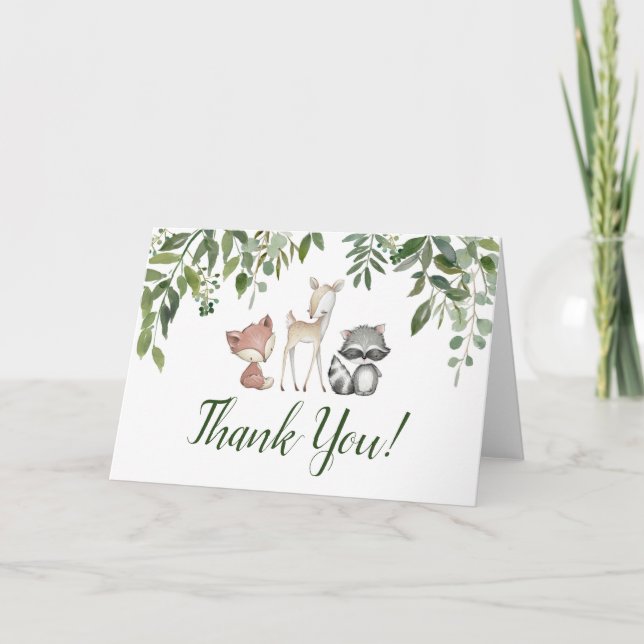 Editable Thank You Card (Front)