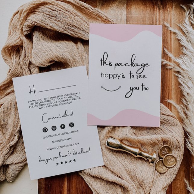 Editable Thank You Card, Business Card (Editable Thank You Card, Business)