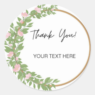 EDITABLE THANK YOU STICKER