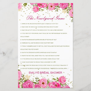 Editable The Newlywed Game, Who Knows Couple