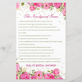 Editable The Newlywed Game, Who Knows Couple