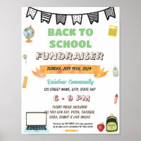 Editable tutoring school flyer