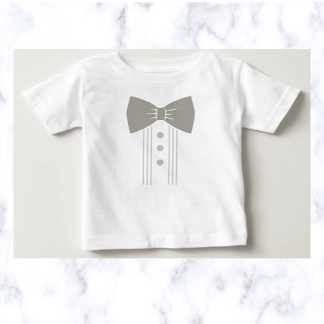 Editable Tuxedo Baby T-Shirt (Creator Uploaded)