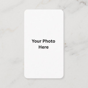 Editable Vertical Greeting or Enclosure Card