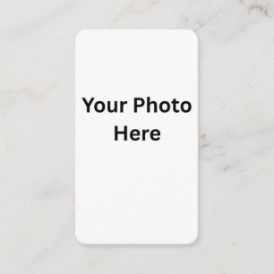 Editable Vertical Greeting or Enclosure Card