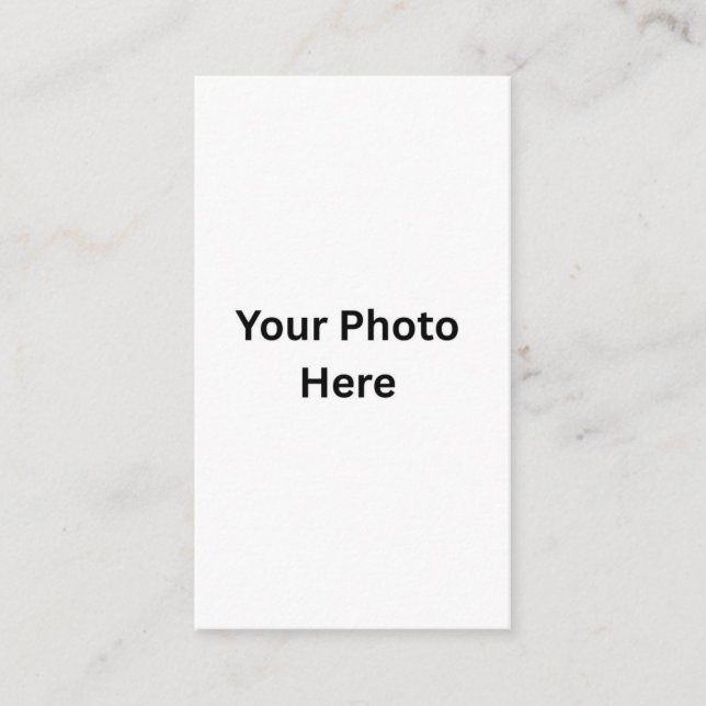 Editable Vertical Greeting or Enclosure Card (Front)