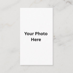 Editable Vertical Greeting or Enclosure Card