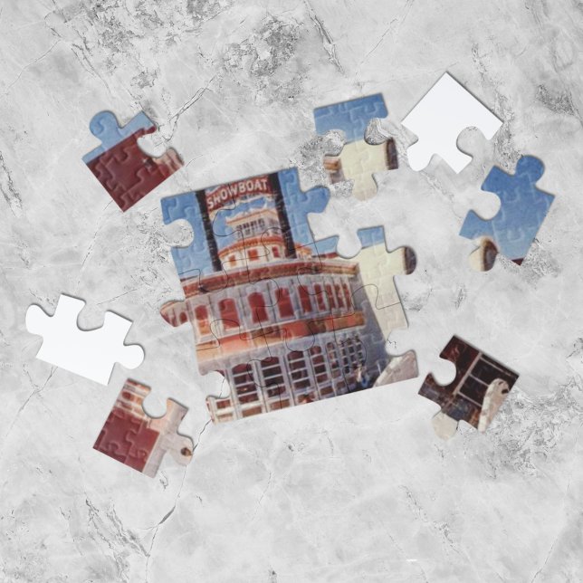 Editable Vintage Las Vegas Showboat Jigsaw Puzzle (Creator Uploaded)