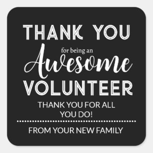 Editable Volunteer Appreciation Gift Tag 