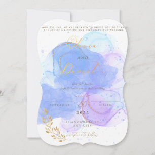 Editable wedding invitation design file