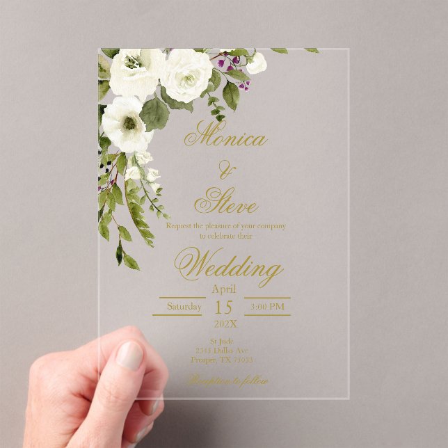 Editable wedding invitation template (Insitu (Handheld))