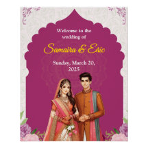 Editable Wedding Sign