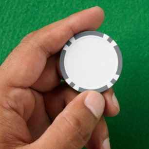 Edite logo photo text black and white poker chips