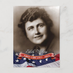 Edith Wilson, First Lady of the U.S. Postcard