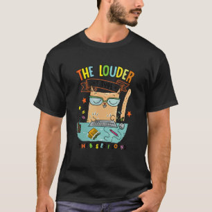 Editor Coworker Sassy Girl Louder I Type Busier I  T-Shirt