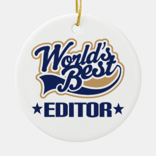 Editor Gift Ornament