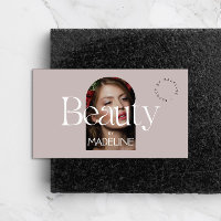 Editorial Chic Text Beauty Blush Mauve