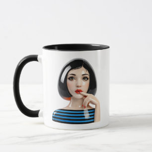 Editorial Female Portrait  Mug
